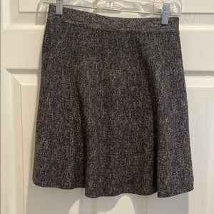 Max Studio Black and White A-Line Skirt